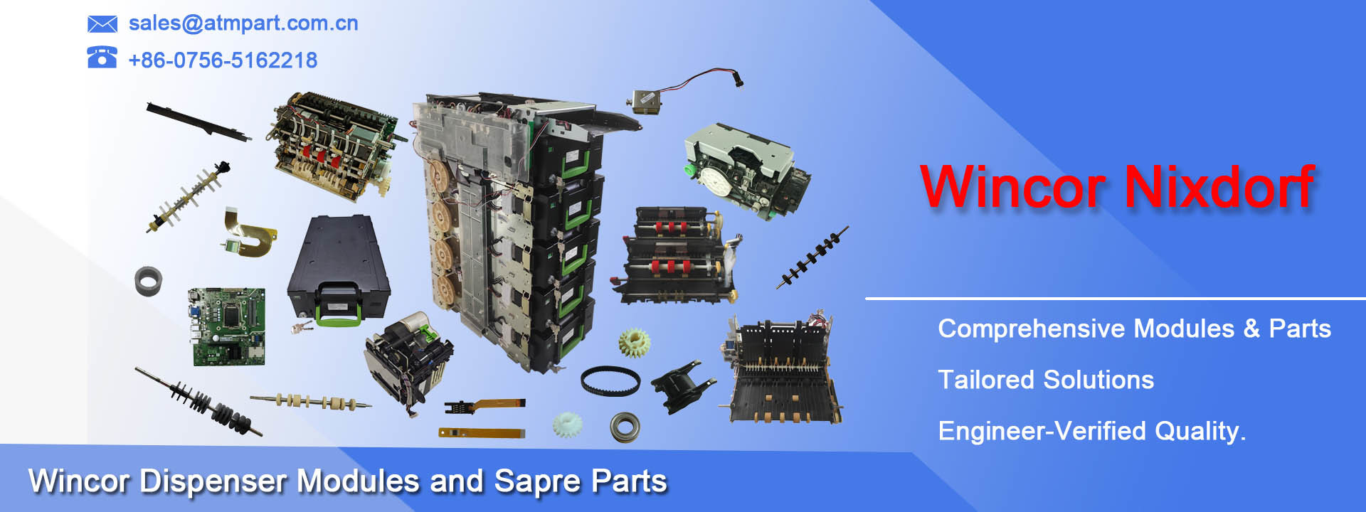 Kalite Diebold Nixdorf ATM parçaları Fabrika