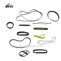 ATM yedek parçaları düz kemer basamak kemeri Kauçuk PVC PU Naylon Metal Mesh Kemeri