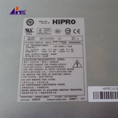 ATM Makine Parçaları NCR SelfServ 6622 343w Güç kaynağı 009-0025115