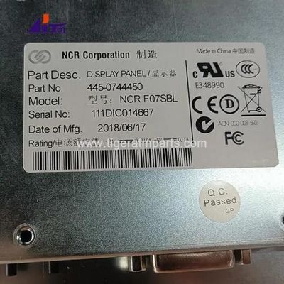 ATM makinesi parçaları NCR SelfServ Kompakt operatör paneli COP 7 Inch 445-0744450