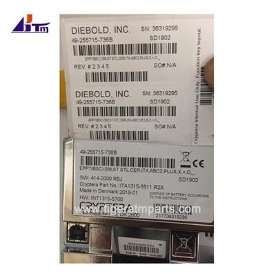 49255715736B Diebold Küçük EPP7 Klavyesi ATM Makinesi Parçaları