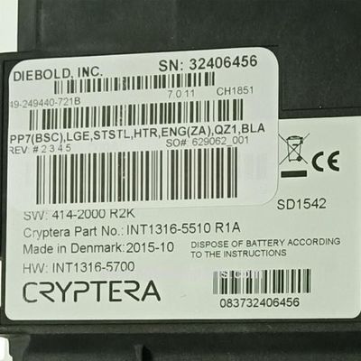 49249440721B Diebold EPP7 Klavye ATM Makinesi Parçaları
