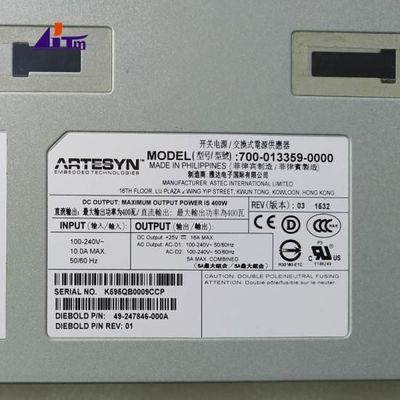 ATM Makine Parçaları Diebold 5500 Anahtarlama Güç Kaynağı 400W 49247846000A
