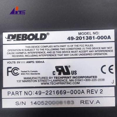 ATM yedek parçaları Diebold Opteva USB bakım klavyesi 49221669000A