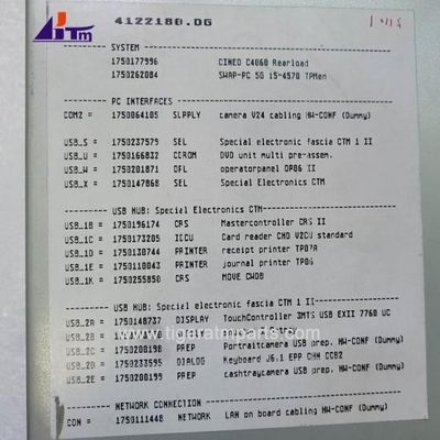 ATM Makine Parçaları Wincor Nixdorf Cineo C4060 PC Core SWAP-PC 5G I5-4570 TPMen 1750262090 1750262084