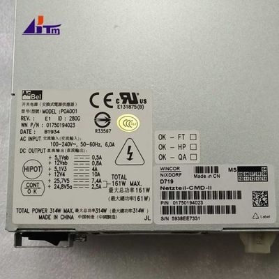 ATM Makine Parçaları Wincor Nixdorf Cineo Güç Tedarikçisi CMD 1750194023