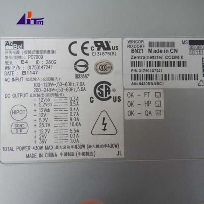 ATM Makine Parçaları Wincor Nixdorf Merkezi Güç Tedarikçisi CCDM II 1750147241