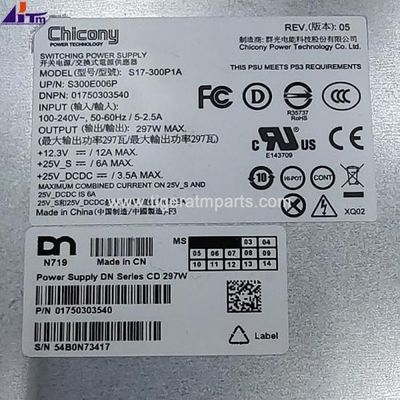 ATM Makine Parçaları Wincor Nixdorf DN100/150 Güç kaynağı 297W 1750303540