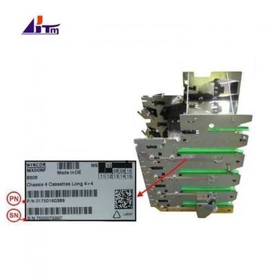 ATM Parçaları Wincor Nixdorf Cineo Şasi 4 Kaset Uzunluk 4+4 1750160389