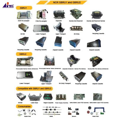 NCR GBRU2 GBRU1 Dispenser Modülleri GBRU GBNA ATM yedek bileşenleri