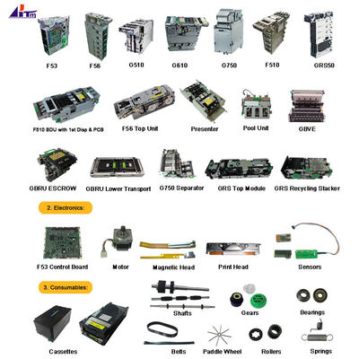 Fujitsu F53 F56 F510 GRS50 G510 G610 G750 Dispenser Modülleri ATM Yedek Parçaları