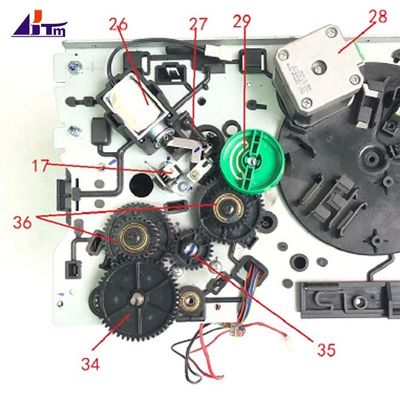 S5639000024 Hyosung CDU10 Kapı ve Alım için Dispenser Doğrusal Solenoid